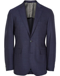 Мужской темно-синий шерстяной пиджак от Hackett
