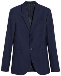 Женский темно-синий шерстяной пиджак от Marni