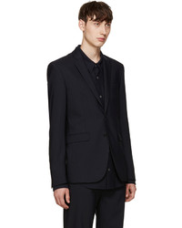 Мужской темно-синий шерстяной пиджак от Acne Studios