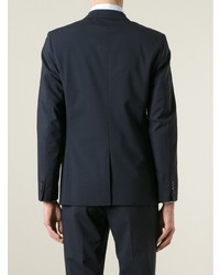 Мужской темно-синий шерстяной пиджак от Theory