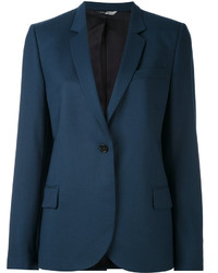 Женский темно-синий шерстяной пиджак от Paul Smith