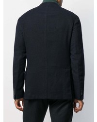 Мужской темно-синий шерстяной пиджак от The Gigi