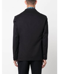 Мужской темно-синий шерстяной пиджак от Tagliatore