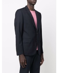 Мужской темно-синий шерстяной пиджак от Paul Smith