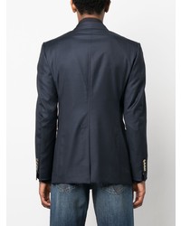 Мужской темно-синий шерстяной пиджак от Tom Ford