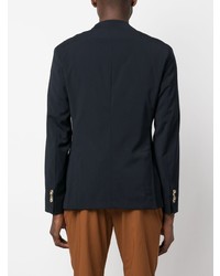 Мужской темно-синий шерстяной пиджак от Manuel Ritz