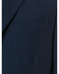 Мужской темно-синий шерстяной пиджак от Boglioli