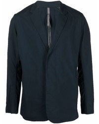 Мужской темно-синий шерстяной пиджак от Veilance