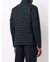 Мужской темно-синий шерстяной стеганый пиджак от Woolrich