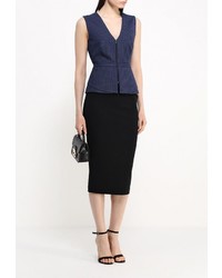 Женская темно-синяя безрукавка от BCBGMAXAZRIA