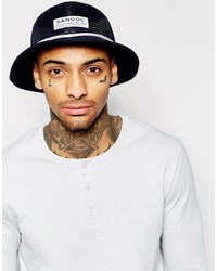 Мужская темно-синяя бейсболка от Kangol