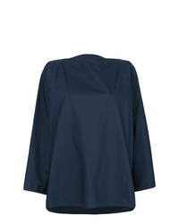 Темно-синяя блузка с длинным рукавом от Sofie D'hoore