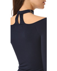 Темно-синяя блузка от Bailey 44