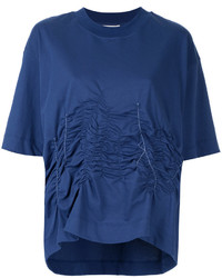Темно-синяя блузка от Marni