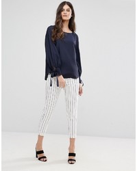 Темно-синяя блузка от Max & Co.