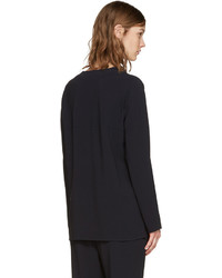 Темно-синяя блузка от Stella McCartney