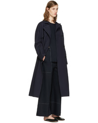 Темно-синяя блузка от Studio Nicholson