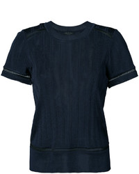 Темно-синяя блузка от Rag & Bone