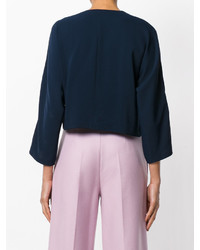 Темно-синяя блузка от Chalayan