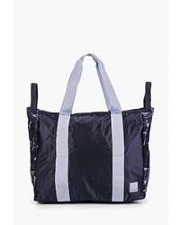Темно-синяя большая сумка из плотной ткани от Reebok