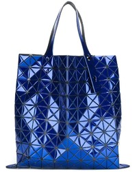 Темно-синяя большая сумка от Bao Bao Issey Miyake