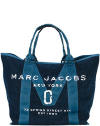 Темно-синяя большая сумка от Marc Jacobs
