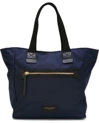 Темно-синяя большая сумка от Marc Jacobs