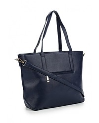 Темно-синяя большая сумка от Marc Johnson