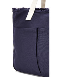 Темно-синяя большая сумка от Bensimon