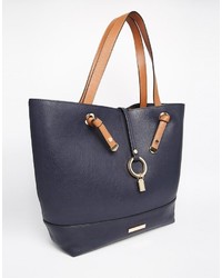 Темно-синяя большая сумка от Dune