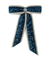 Темно-синяя брошь от Anna Slavutina