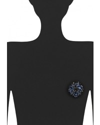 Темно-синяя брошь от Inloveny