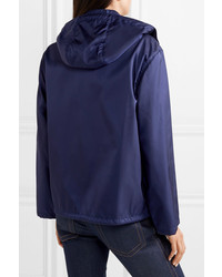 Женская темно-синяя ветровка от Prada