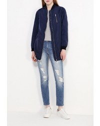 Женская темно-синяя ветровка от B.Style