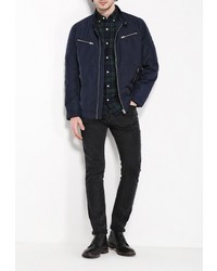 Мужская темно-синяя ветровка от Celio