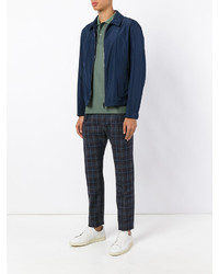 Мужская темно-синяя ветровка от Pal Zileri