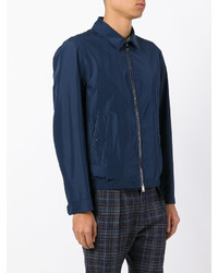 Мужская темно-синяя ветровка от Pal Zileri