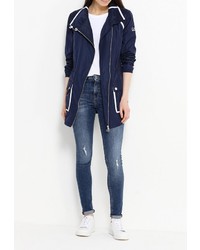 Женская темно-синяя ветровка от EA7