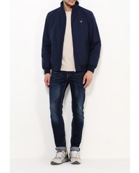 Мужская темно-синяя ветровка от Gant