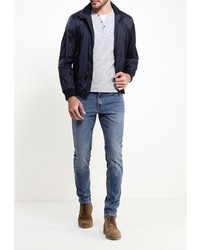 Мужская темно-синяя ветровка от Geox