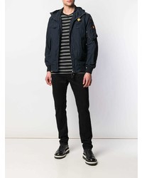 Мужская темно-синяя ветровка от Parajumpers