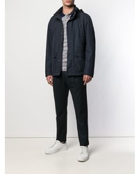 Мужская темно-синяя ветровка от Herno