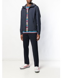 Мужская темно-синяя ветровка от Herno