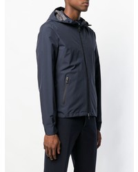 Мужская темно-синяя ветровка от Herno