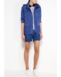 Женская темно-синяя ветровка от Lacoste