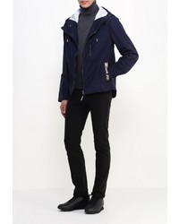 Мужская темно-синяя ветровка от Love Moschino