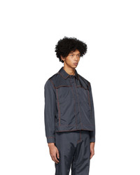 Мужская темно-синяя ветровка от AFFIX