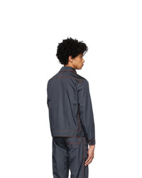 Мужская темно-синяя ветровка от AFFIX