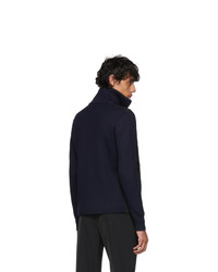 Мужская темно-синяя ветровка от Prada