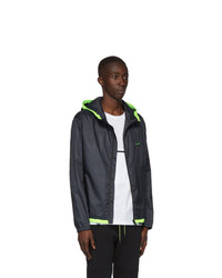 Мужская темно-синяя ветровка от Fendi